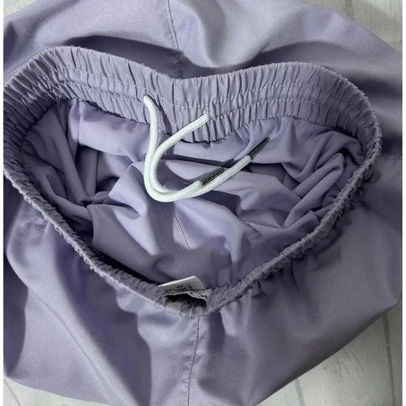 Wilo The Label Shorts Womens S Purple Lined Running Athletic Drawstring 2 in 1 - Picture 6 of 8